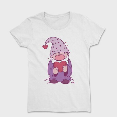 Valentines Day Gnome, Tricou Femei