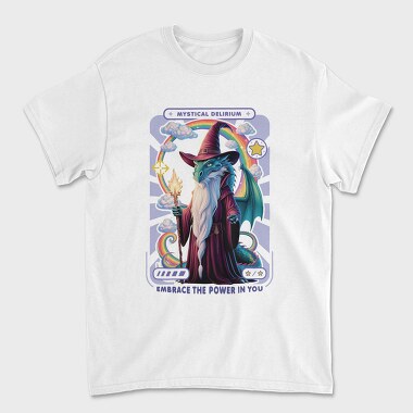 Mystical Delirium Wizard, Tricou Barbati (Unisex)