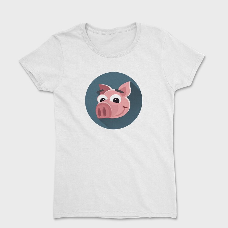 Piggy Bank Smile, Tricou Femei