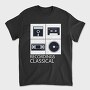 Vintage Audio Cassette Classical, Tricou Barbati (Unisex)