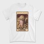 Vintage Popcorn Tarot, Tricou Barbati (Unisex)