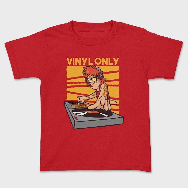 Vinyl Dj Quote, Tricou Copii