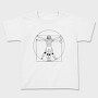 Vitruvian Man Volleyball Vitruvio, Tricou Copii