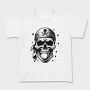 Pirate Skull Blowing Bubblegum, Tricou Copii