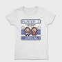 Pixel Art Game Characters Kids Brother, Tricou Femei