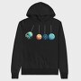 Planets Mobile Astronaut, Hanorac Oversize Barbati (Unisex)