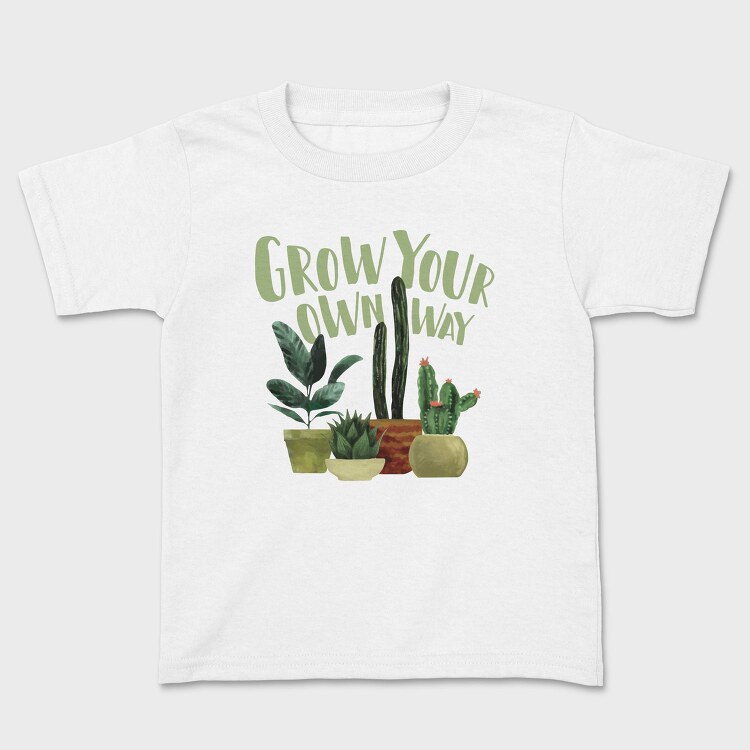 Plants And Cactus Watercolor Mug 02, Tricou Copii