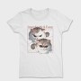 Playful Grumpy Cats, Tricou Femei