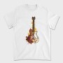 Watercolor Guitar, Tricou Barbati (Unisex)