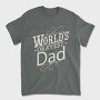 Worlds Okayest Dad Quote, Tricou Barbati (Unisex)