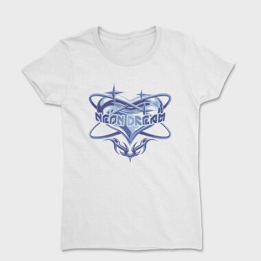Y3K Neon Dream Heart, Tricou Femei