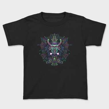 Psychedelic Trippy Dragon Dmt Rasta, Tricou Copii
