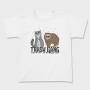 Raccoon And Possum Animals, Tricou Copii