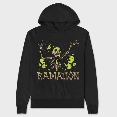 Radioactive Skeleton Creature, Hanorac Oversize Barbati (Unisex)