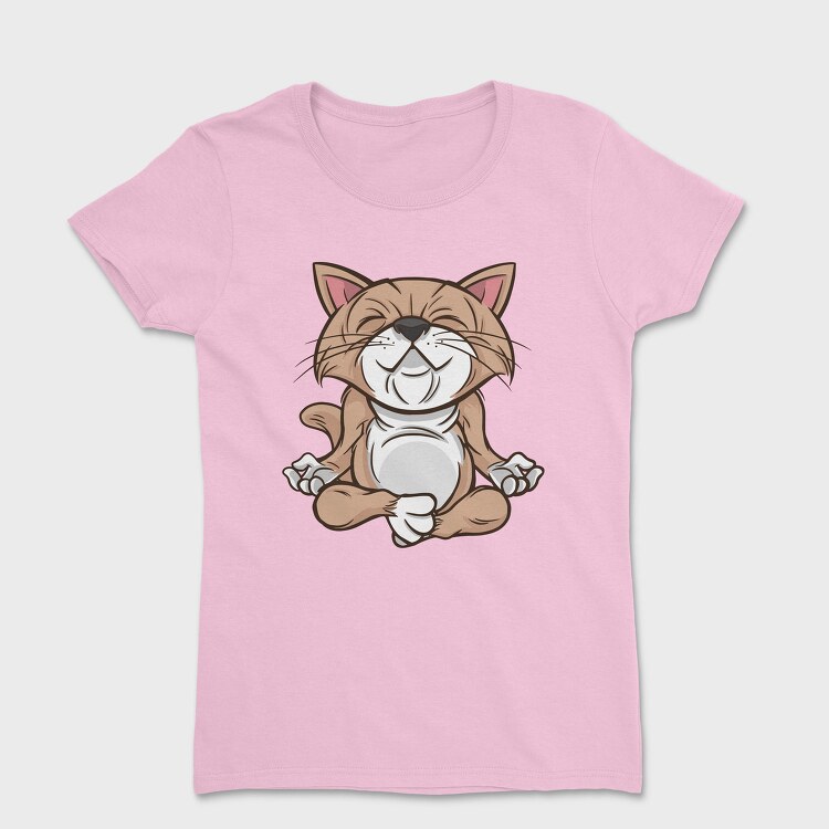 Yoga Cat, Tricou Femei