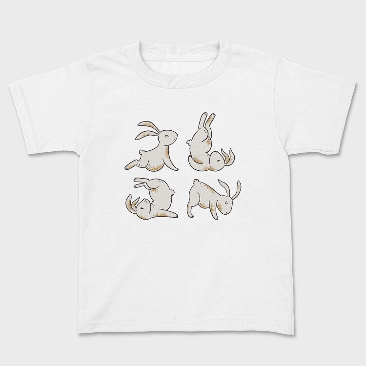 Yoga Rabbits, Tricou Copii