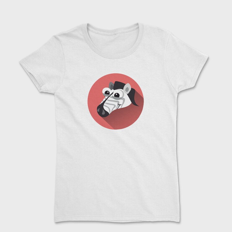 Zebra Hat Icon, Tricou Femei