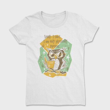 Reading Owl Retro, Tricou Femei