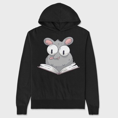 Reading Rat, Hanorac Oversize Barbati (Unisex)