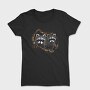 Realistic Raccoon Animals Night, Tricou Femei
