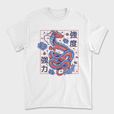 Red Dragon Asian Tote, Tricou Barbati (Unisex)