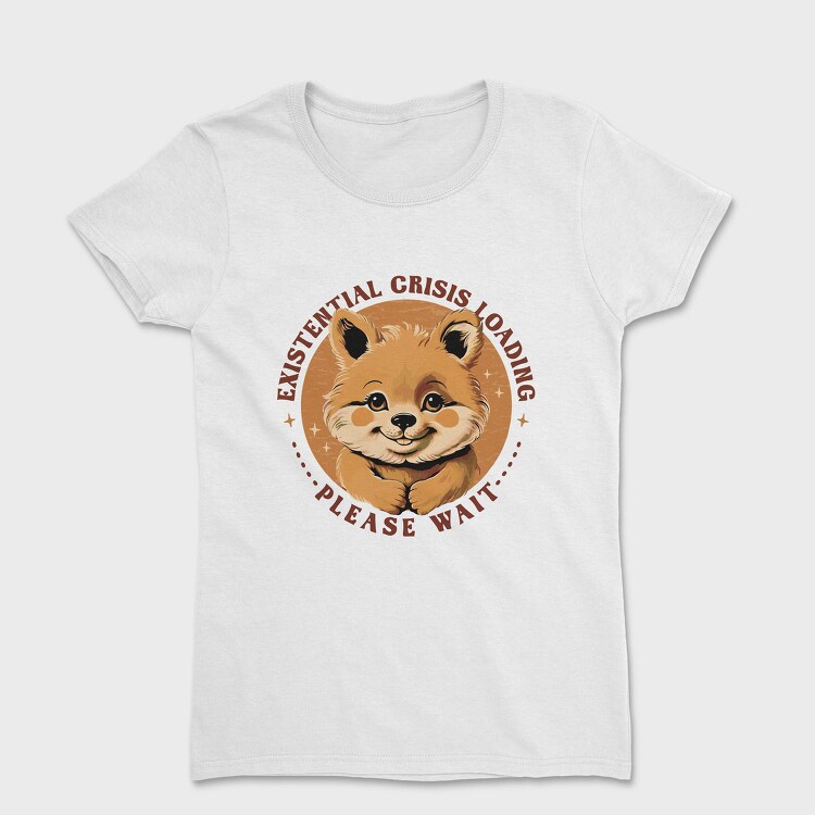 Red Panda Existential Crisis Loading, Tricou Femei