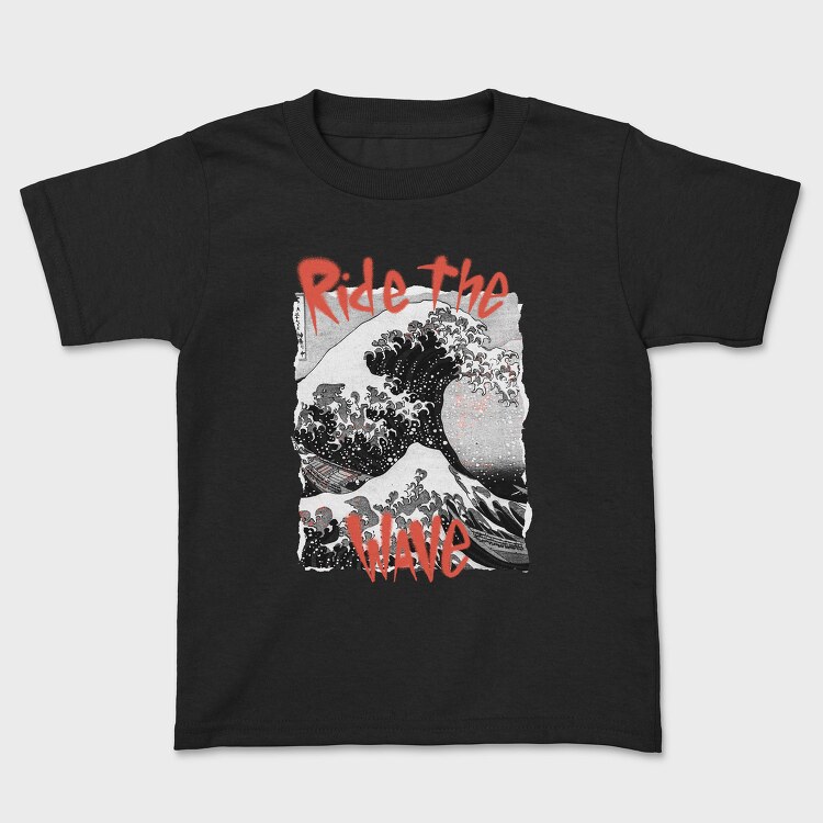 Ride The Wave Art, Tricou Copii