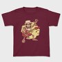 Rock Guitar Skeleton Cartoon, Tricou Copii