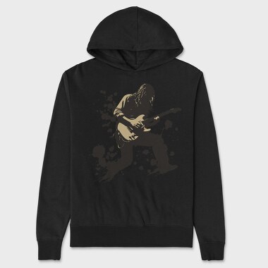 Rockstar Guitarist, Hanorac Oversize Barbati (Unisex)
