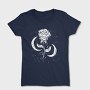 Romantic Rose And Moon, Tricou Femei