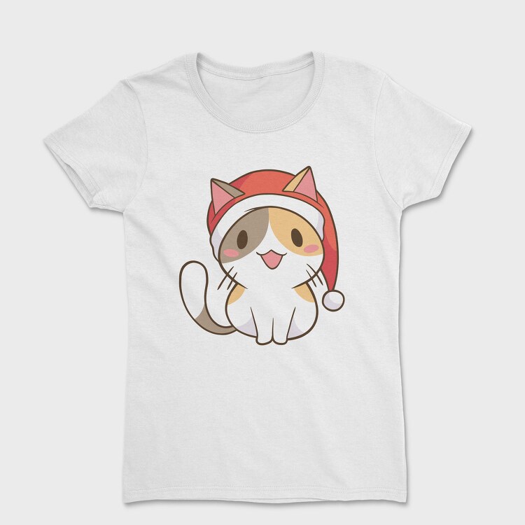 Santa Cat, Tricou Femei
