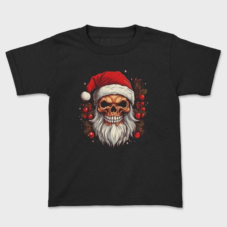 Santa Claus Skull, Tricou Copii
