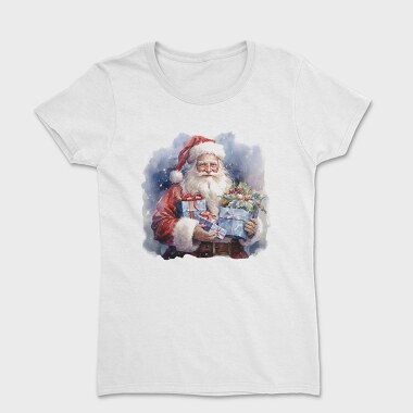 Santa Claus With Gifts, Tricou Femei