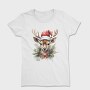 Santa Deer Christmas Tote, Tricou Femei