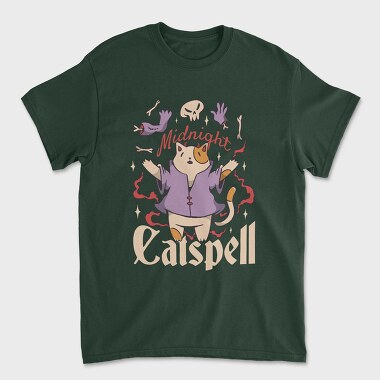 Satanic Cat Animal Magic Ritual Cute Goth 01, Tricou Barbati (Unisex)