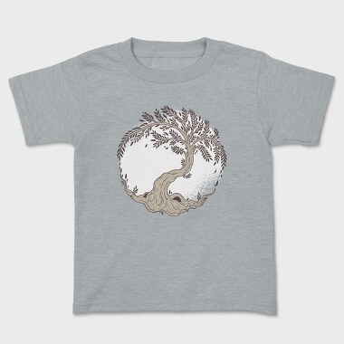 Tree Of Life Illustration, Tricou Copii