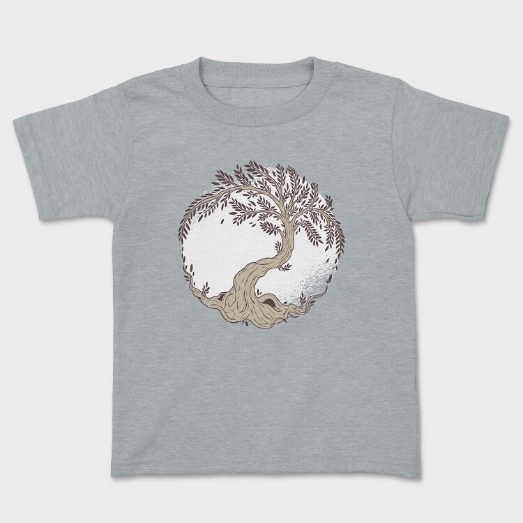 Tree Of Life Illustration, Tricou Copii