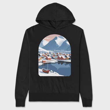 Tromsa Landscape Tote Trompso, Hanorac Oversize Barbati (Unisex)