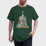 Fish Christmas Tree, Tricou Barbati (Unisex)