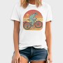 Man In Mountain Bike, Tricou Barbati (Unisex)