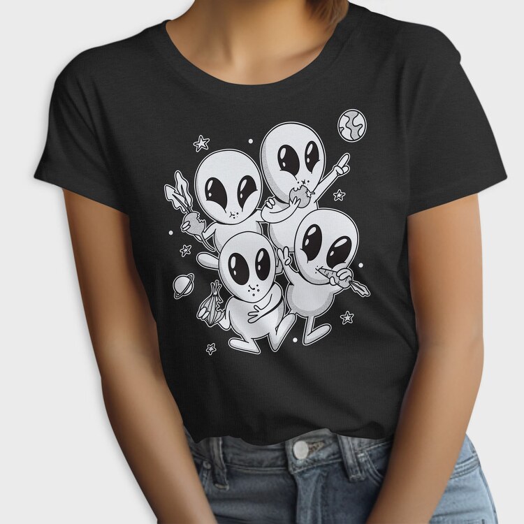 Vegetable Aliens, Tricou Femei