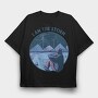 Man In Storm Nature I Am The Storm, Tricou Oversize Barbati (Unisex)