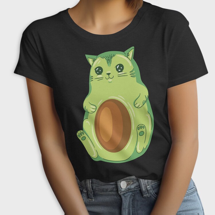 Avocado Cat, Tricou Femei