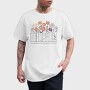 Books Flowers, Tricou Barbati (Unisex)