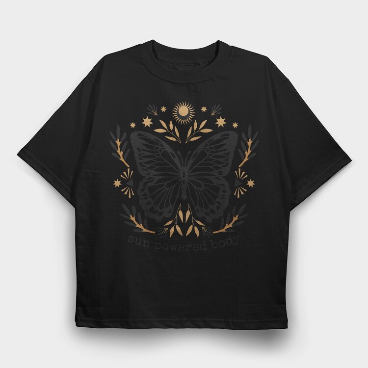 Butterfly Insect, Tricou Oversize Barbati (Unisex)