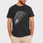 Sleeping Dog Monochrome, Tricou Barbati (Unisex)
