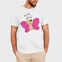 Butterfly Smile, Tricou Barbati (Unisex)