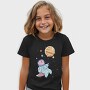 Axolotl Astronaut In Space, Tricou Copii
