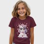 Cute Unicorn Reading, Tricou Copii