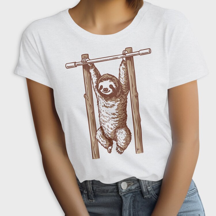 Sloth Workout, Tricou Femei